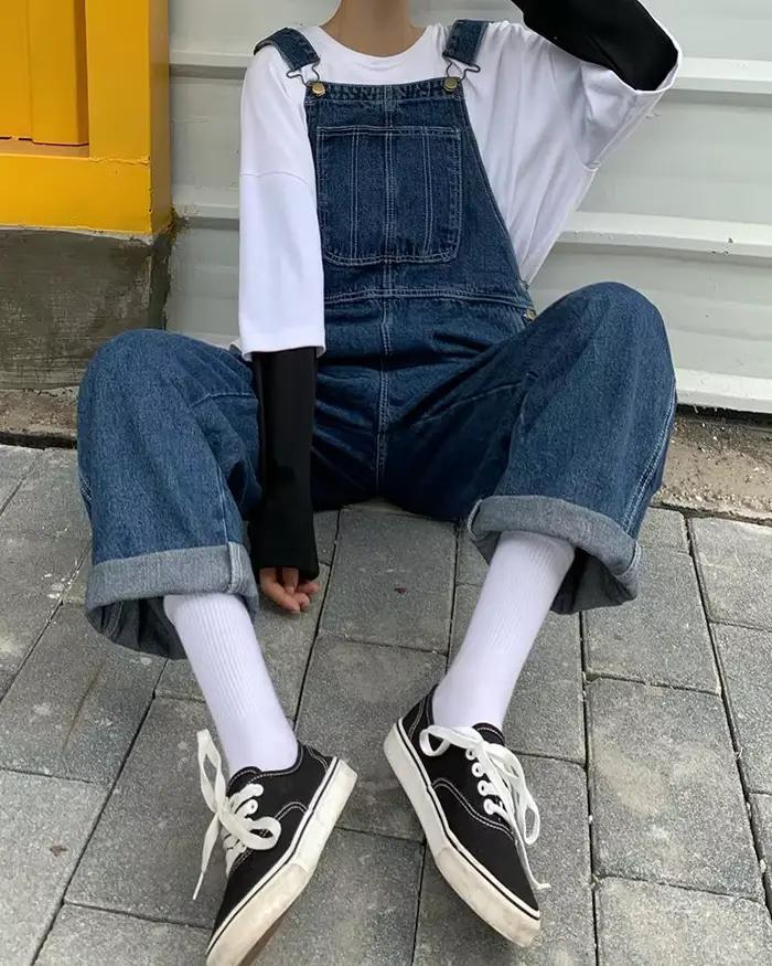 Jean taille haute pour femme, coupe droite, longueur 7/8, avec boutons, nouveau style, tendance Hara