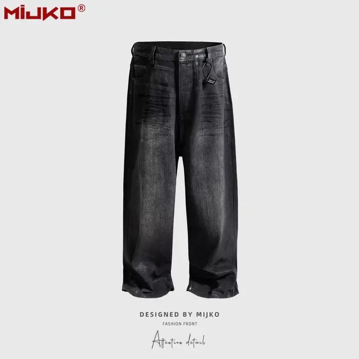 Jeans en toile cirée MIJKO ZJ156