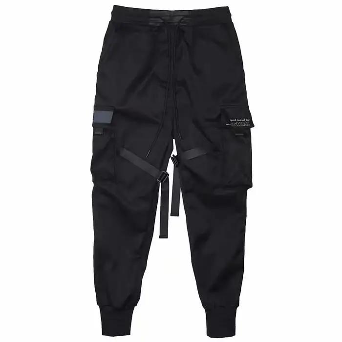 2025 hommes Multi poche pansement tactique technique vêtements pantalons de travail hommes Harajuku 