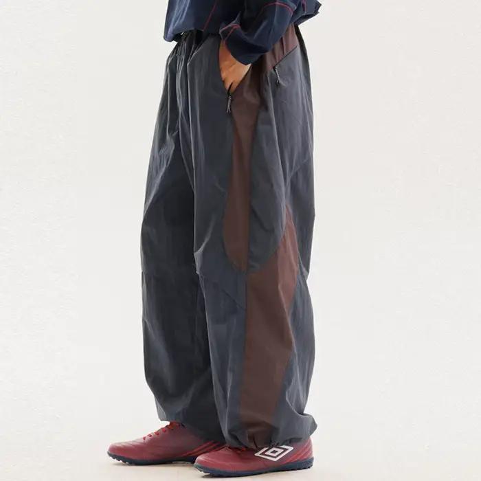 Pantalon ample à jambes larges pour hommes, style américain, haute rue, montagne, plein air, séchage