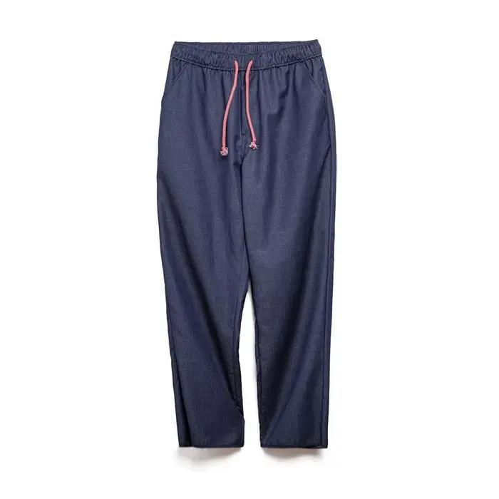 Maden-Pantalon en Denim Vintage pour Homme, Vêtement Droit, Décontracté, Taille Moyenne, Respirant, 