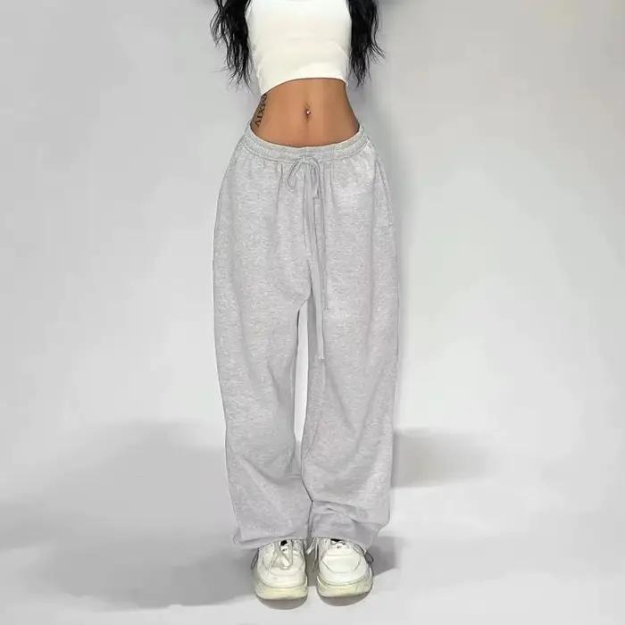 Pantalon de jogging droit pour femme, pantalon de sport tendance, pantalon de course et de yoga, pan
