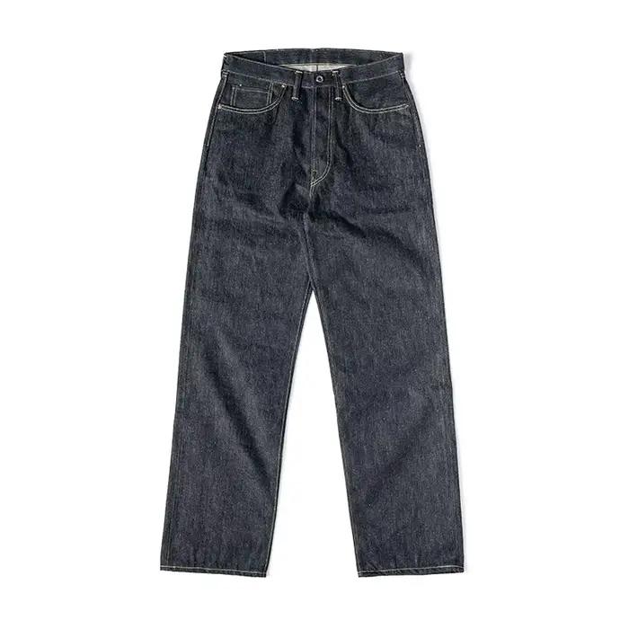 Robuste Bronson S801XX Slub Raw Selvage Denim Jeans 1943 Vintage Taille Salopette Rigide