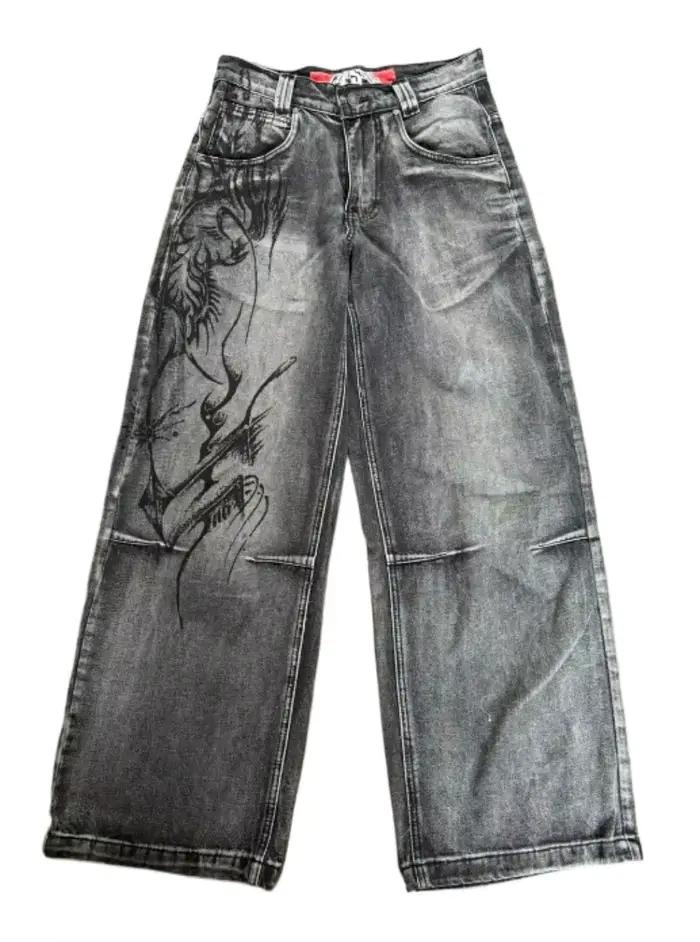 Nouveau Jean Américain Harajuku Y2K 2026