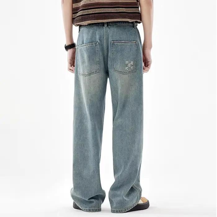 Jean large déchiré pour homme