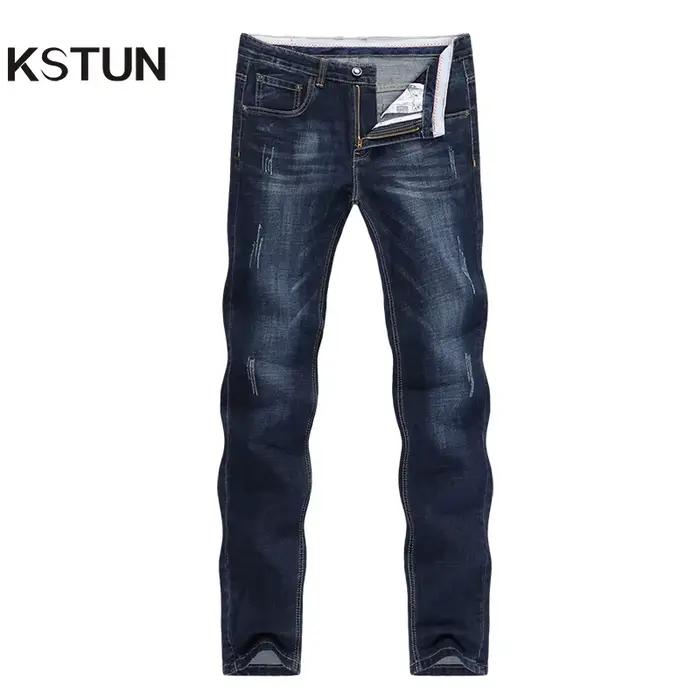 Jean Denim bleu foncé pour homme