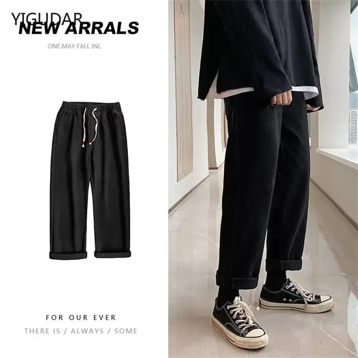 Taille élastique Denim pantalon jean hommes