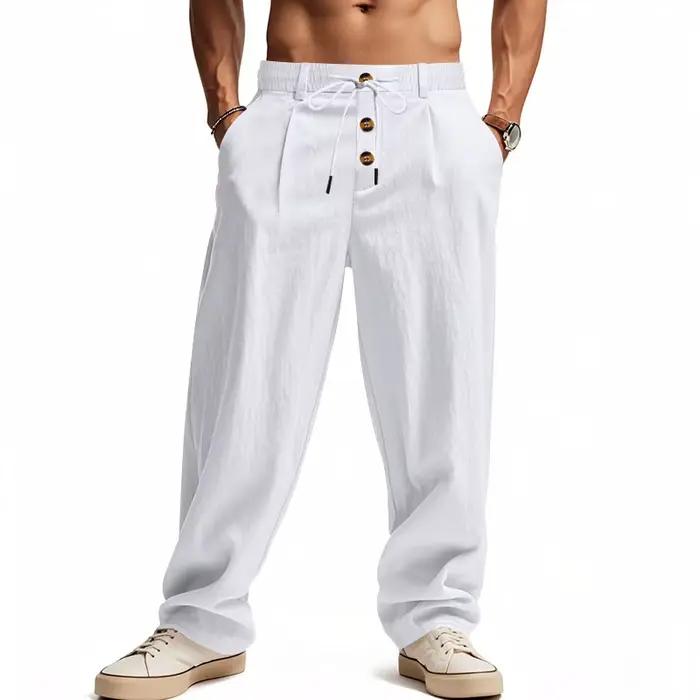 Pantalon en lin pour homme