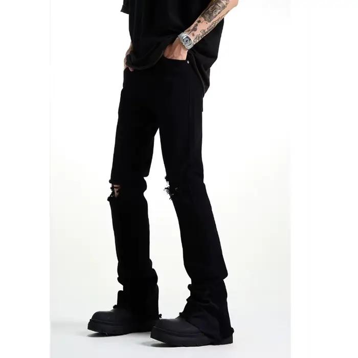 Jeans déchirés pour hommes de style américain