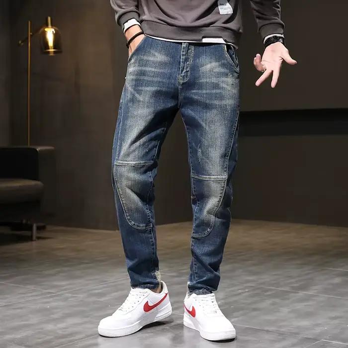 Jean homme pantalon Hip Hop Streetwear