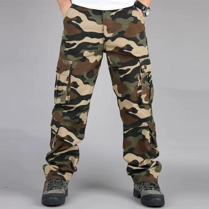 Solomon-Pantalon militaire camouflage pour homme