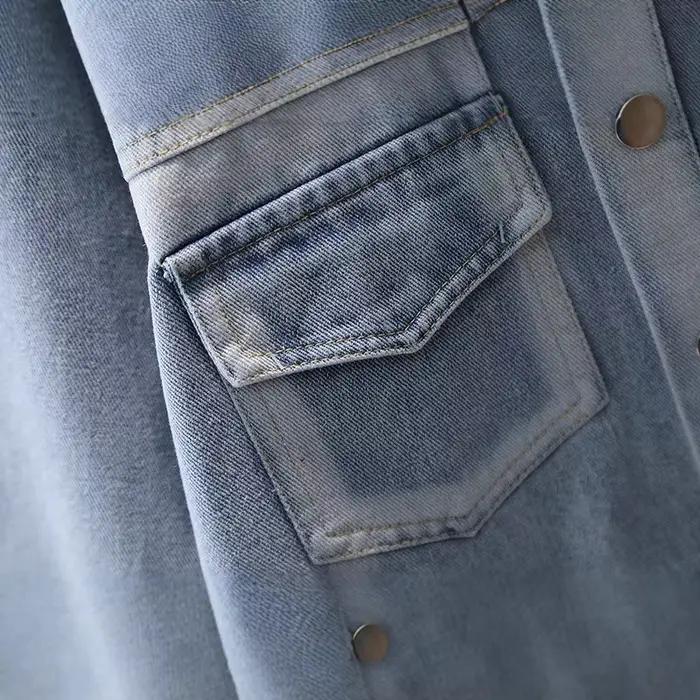 Veste en jean décontractée pour garçons 4-6 ans, avec poches avant, pour toutes les saisons, occasions spéciales et quotidienne