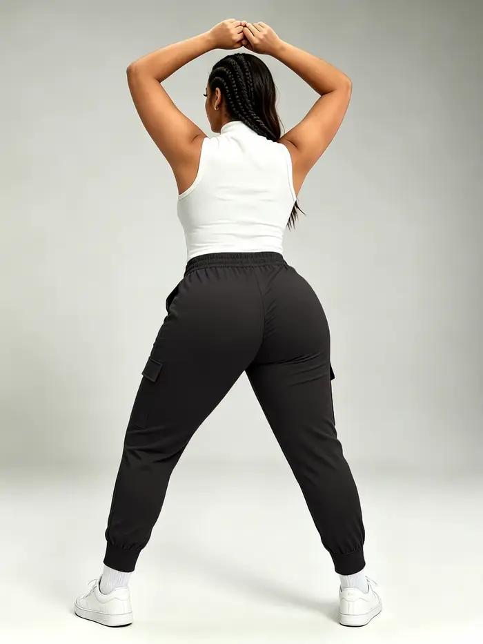 Pantalon de jogging cargo pour femme