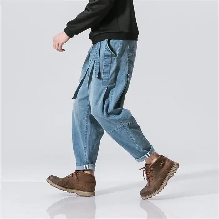 Jean Vintage en Denim pour Homme