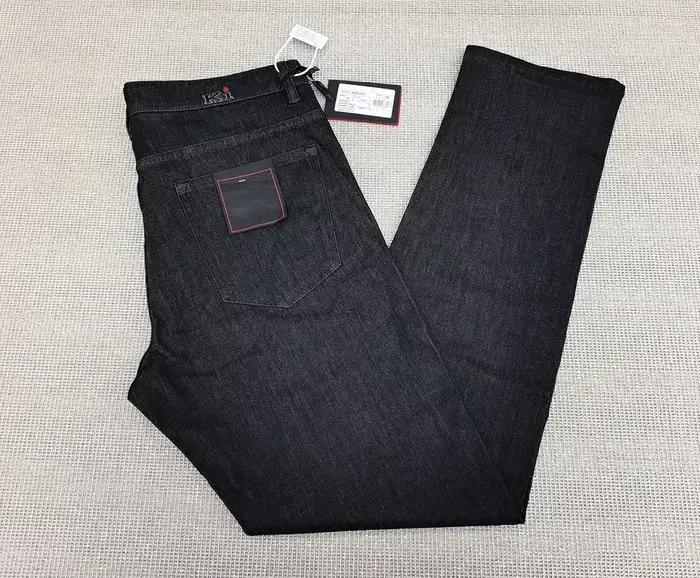 OECHSLI jean coton mince hommes 2025 printemps été nouveau taille moyenne broderie confortable grande