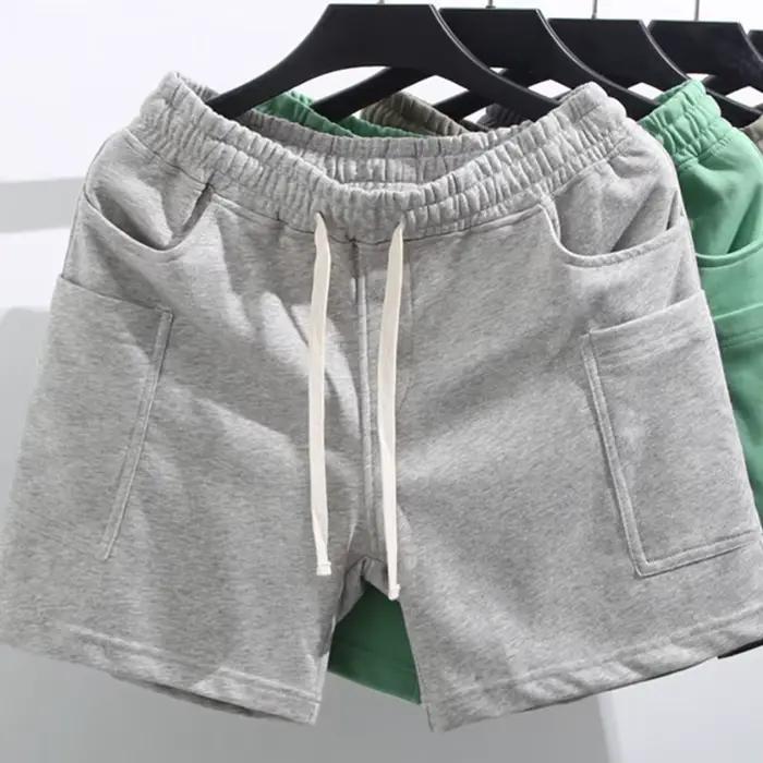 Homme pantalons courts Shorts pour hommes avec Style coréen Cortos nouveau dans le pantalon 2025 essentiel été mode glace sans Logo 90s offres spéciales Xl
