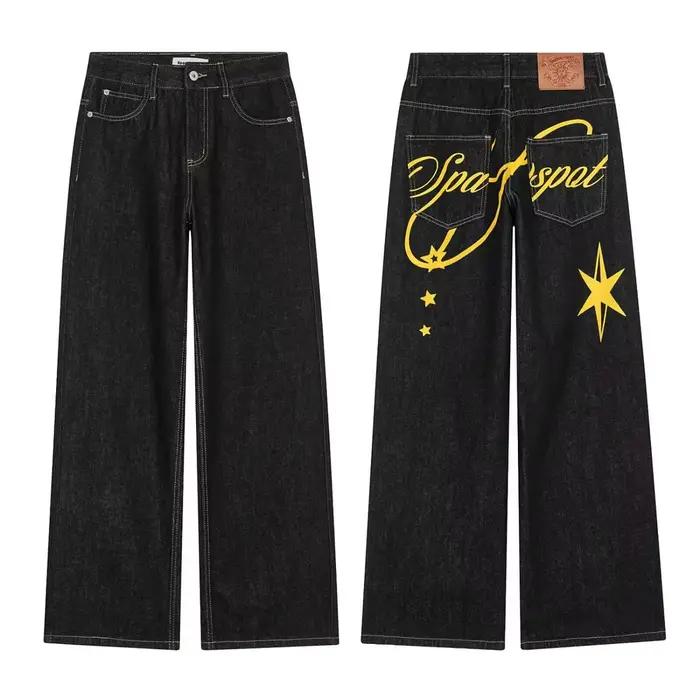 Jean avec trou pour homme