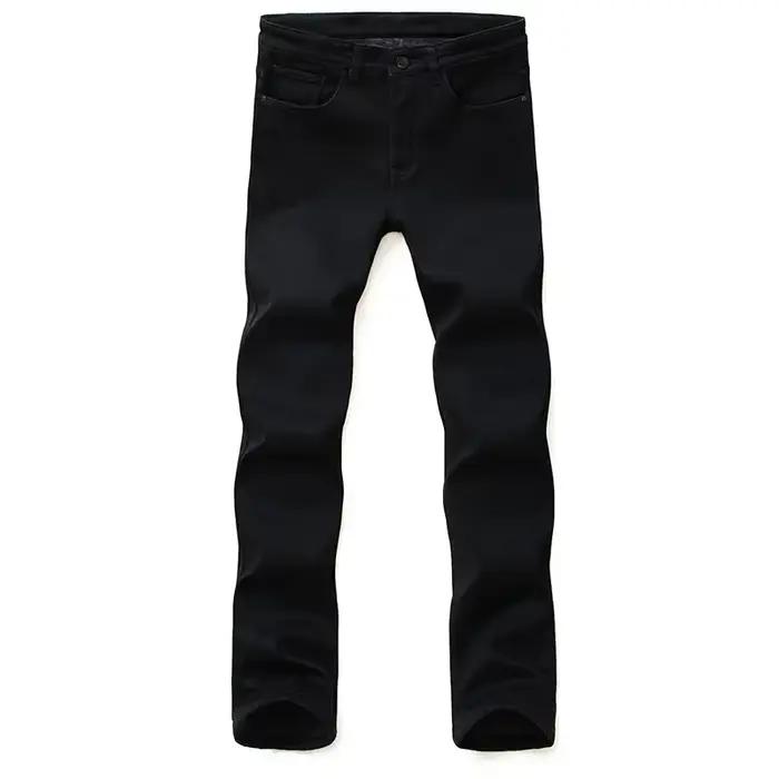 Jean pour Hommes Décontracté Et Élégant Toile Épluchage Polyvalent Pour Toutes Les Occasions