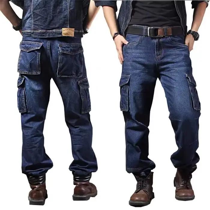 Jean Cargo Décontracté pour Homme