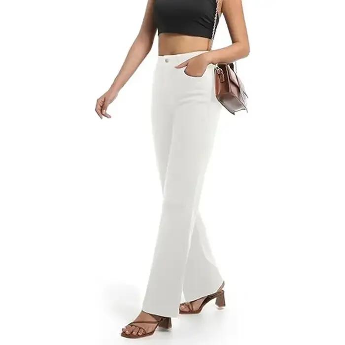 Jean à jambes droites pour filles