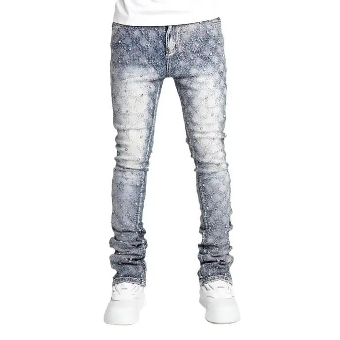 Jeans de rue Y2K pour hommes et femmes