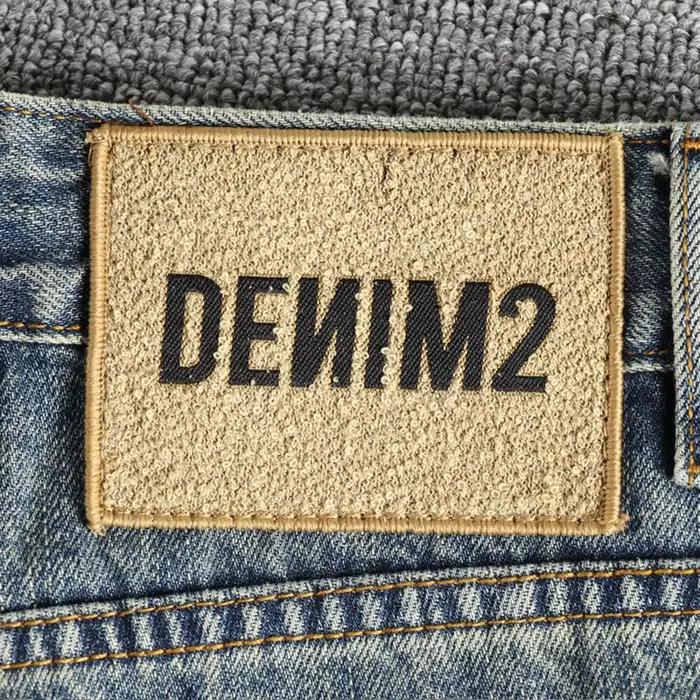 Jean Ample à Double Bord pour Homme