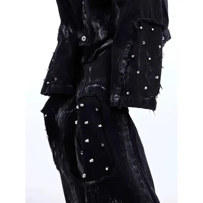 Jean délavé pour hommes