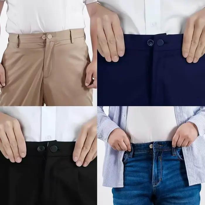 Ensemble de boucles de taille sans couture avec ceinture en jean détachable pour jeans