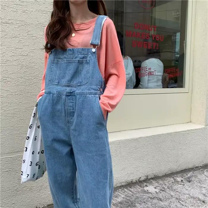 Salopette en jean polyvalente pour femme
