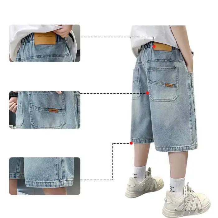 Shorts en jean pour garçons