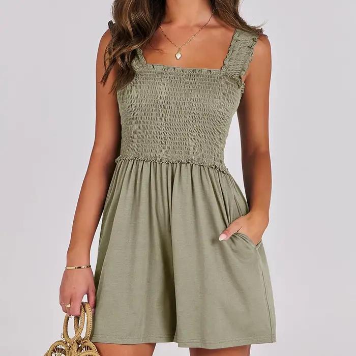 Salopette d'été tendance pour femme