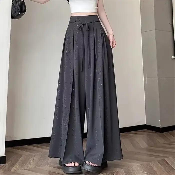 Pantalon à jambes larges pour femmes