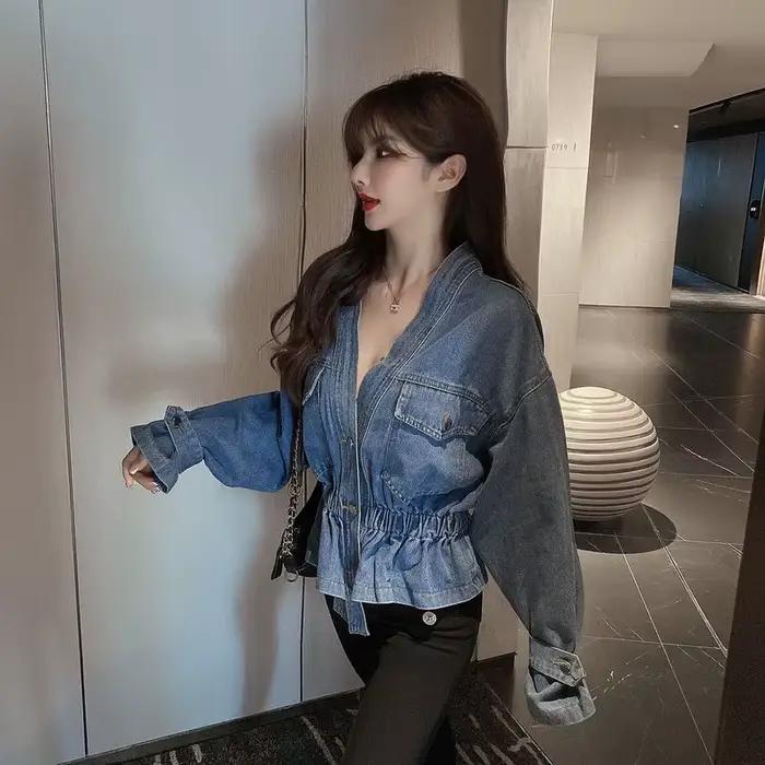 Xgoth – veste en jean tendance pour femme
