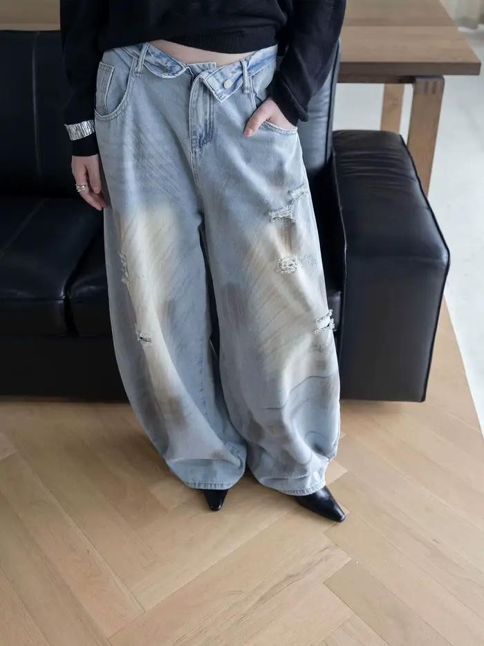 Nouveau jean d'été pour femme