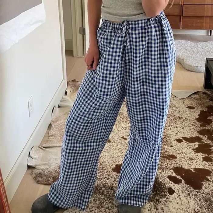 Gaono-Pantalon à Jambes Larges pour Femme