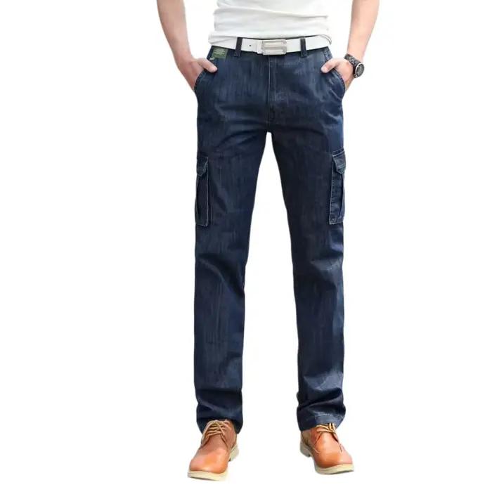 ABOORUN Jeans cargo décontractés pour hommes