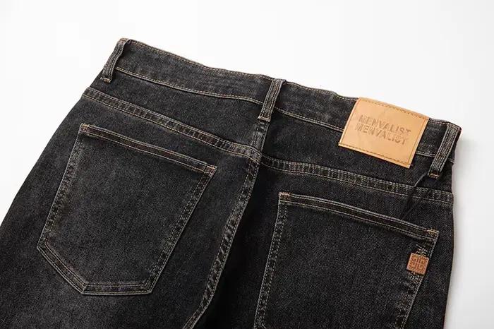 KSTUN 2025 nouveaux hommes jean pantalon Stretch mince droit haute qualité marque mâle Denim