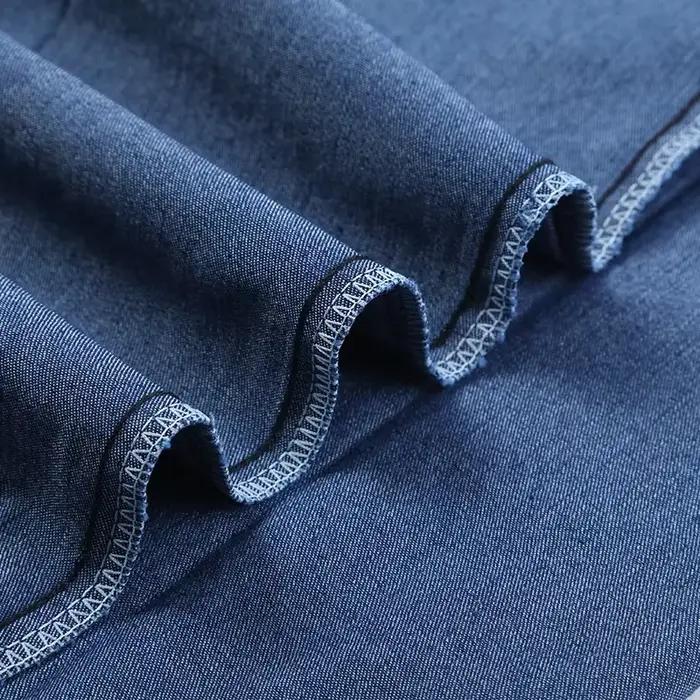 Été mince élastique ample papa jean décontracté coupe