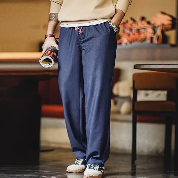 Maden-Pantalon en Denim Vintage pour Homme
