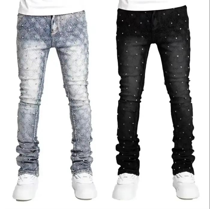 Jeans de rue Y2K pour hommes et femmes