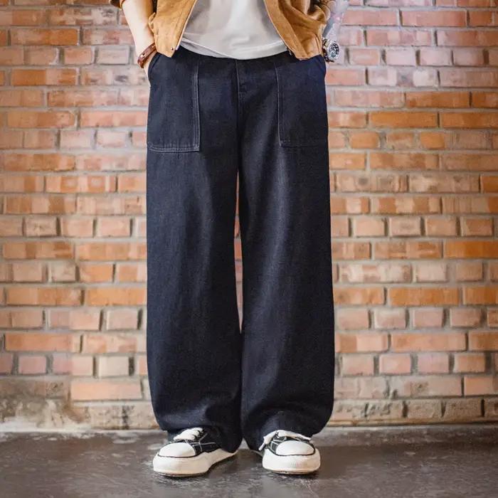 Maden – jean vintage en denim délavé pour hommes
