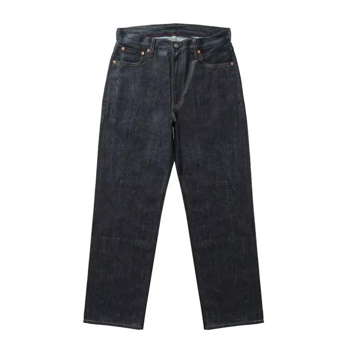 SAUCE ZHAN 344XX-10OZ été sanforisé lisière Denim jean coton-ramie hommes