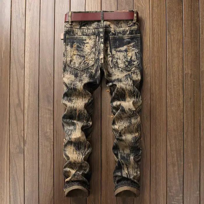 Jean droit vintage américain pour hommes