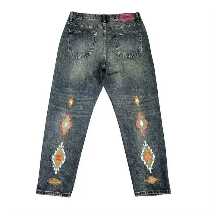 Jean en pur coton lavé rétro pour hommes