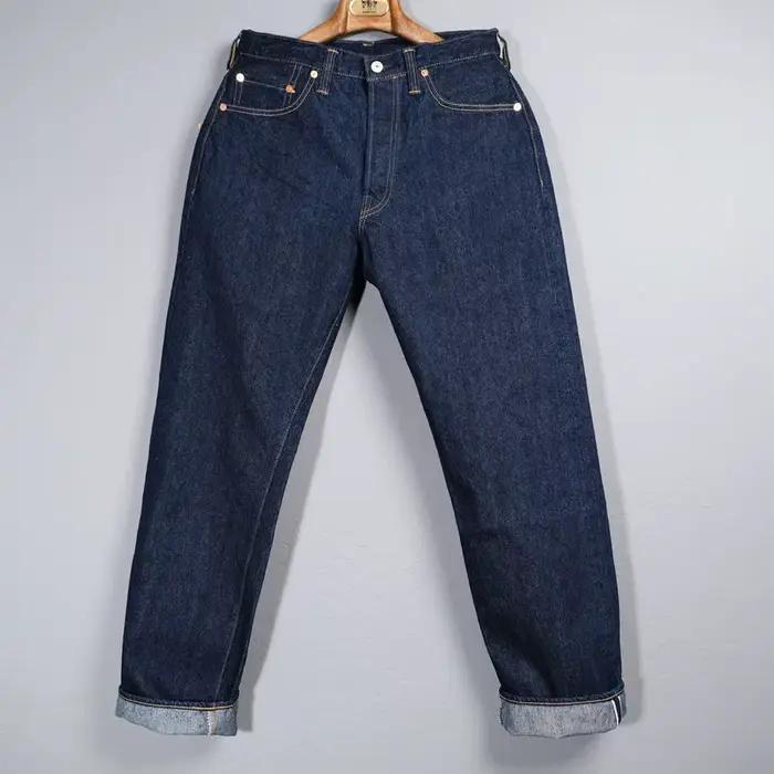 Jeans homme FreeWheelers 601XX 1951 vintage indigo 14oz pour toutes les saisons et occasions quotidiennes