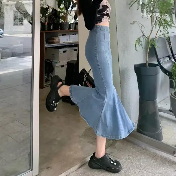 Jupes en jean pour femmes