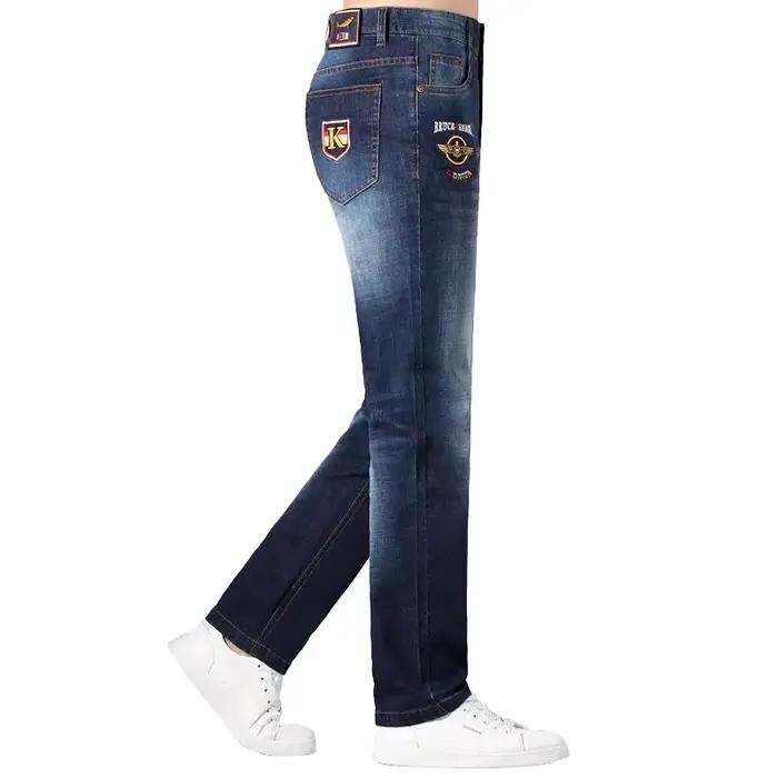 Jean classique taille moyenne pour homme