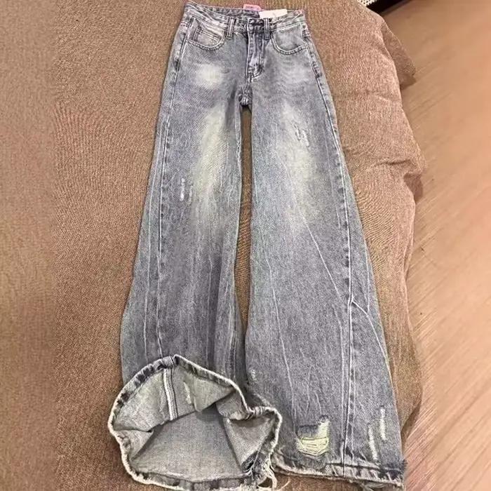 Jean ample rétro américain pour femme
