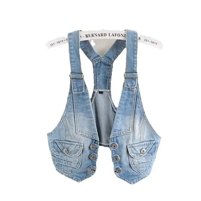 Gilet Vintage en jean pour femmes