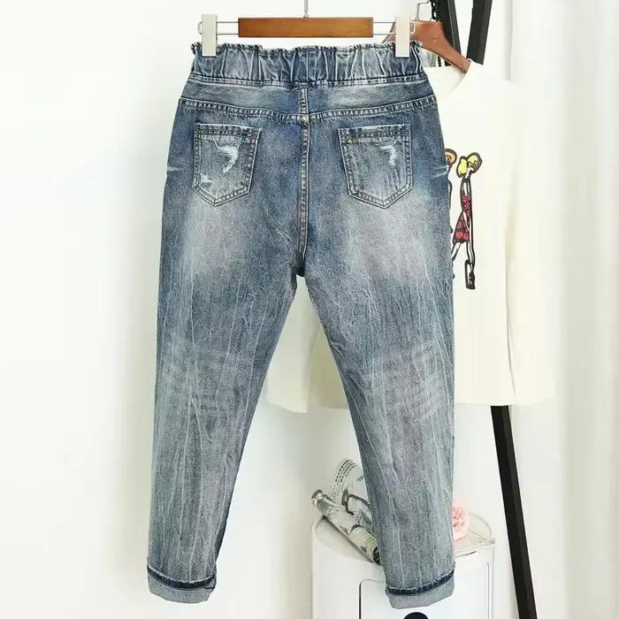 Jeans Boyfriend déchirés pour femmes